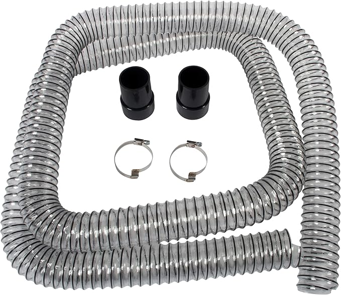 Cen-Tec Systems 2 Inch x 10 Ft. Urethane Dust Collection and Ducting Hose