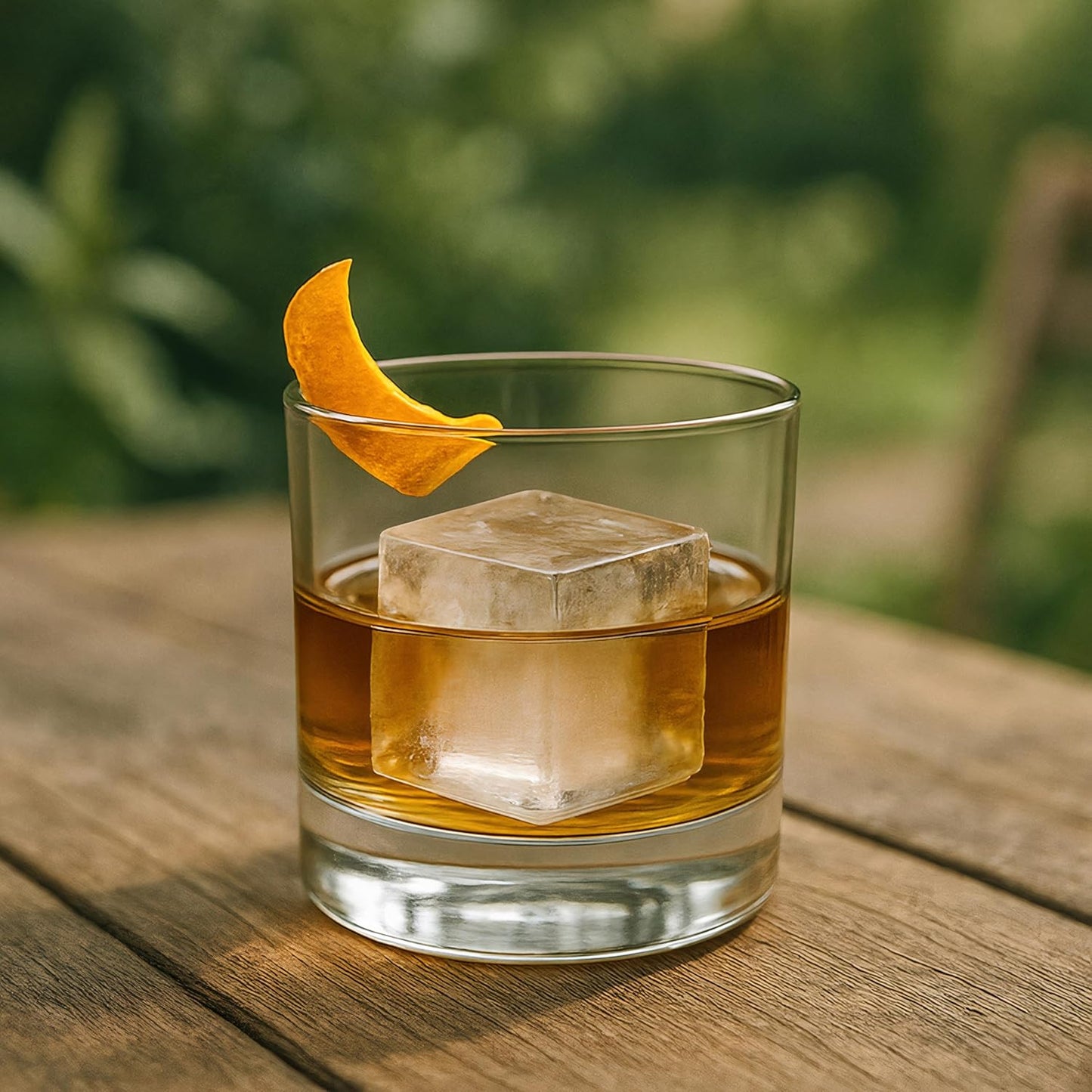 glacio Ice Cube Molds – 2-Pack Silicone Trays for 8 Large Square Cubes – Slow-Melt Ice for Whiskey, Cocktails, Coffee & More