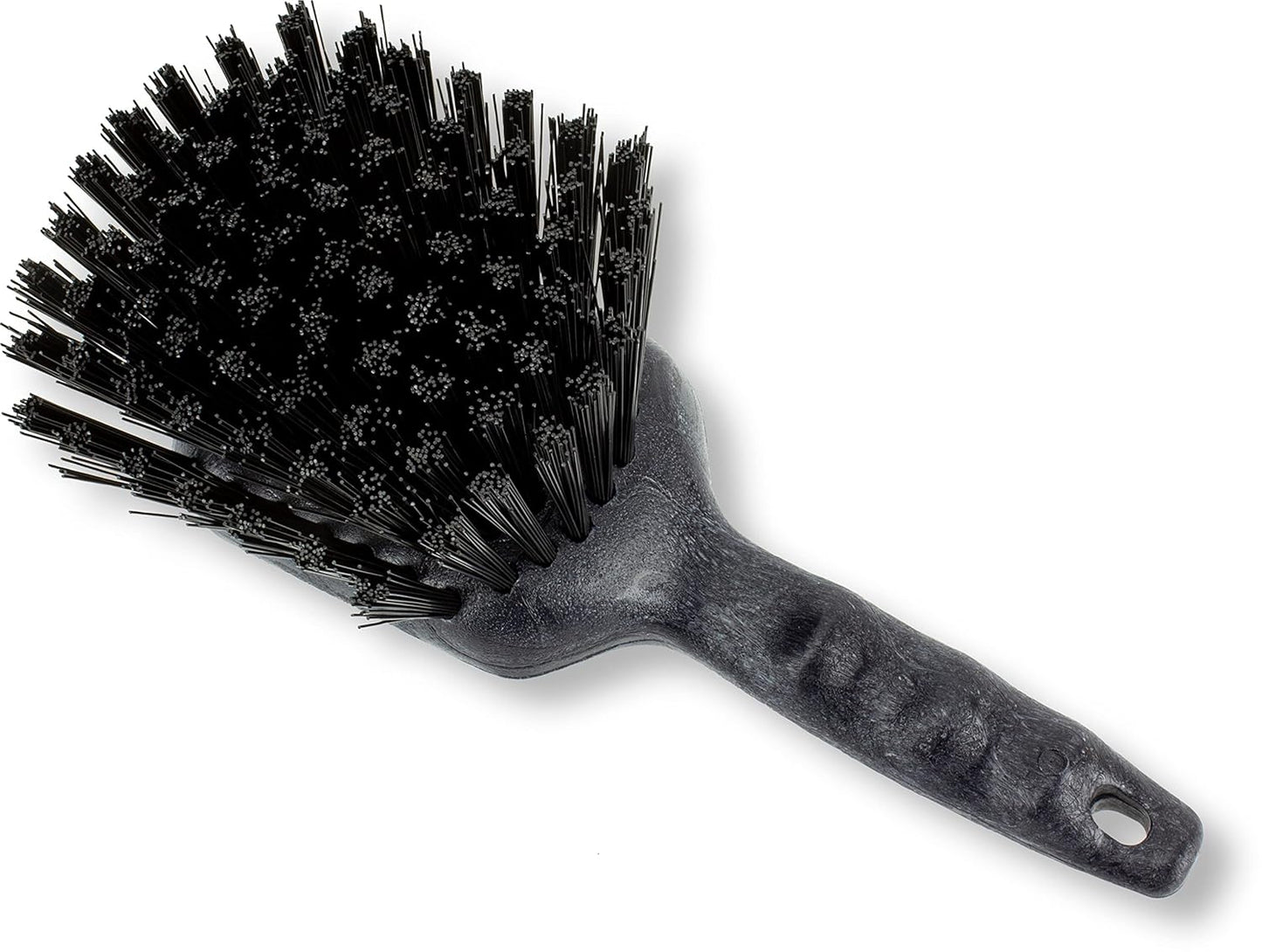 SPARTA 40541EC03 Plastic Scrub Brush, Utility Brush, Kitchen Brush With Hanging Hole For Cleaning, 8 Inches, Black