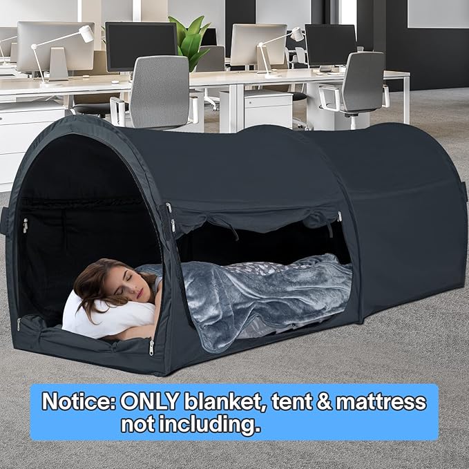 EighteenTek Blanket 2-in-1 Pillow and Blanket Combo Set Compact Soft Warm Fleece Charcoal 63" Lx47 W