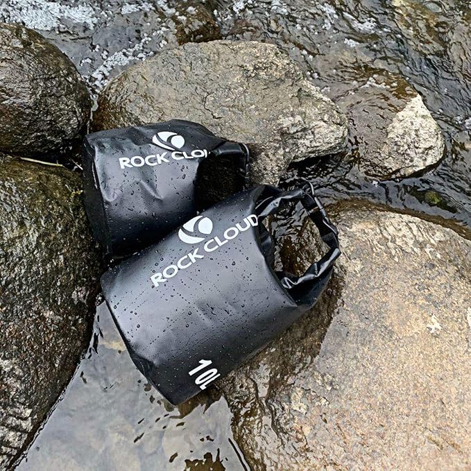 ROCK CLOUD Dry Bag Waterproof 5L Dry Sack for Kayaking Rafting Boating Beach Surfing Swimming Canoe Camping Hiking Fishing Ski