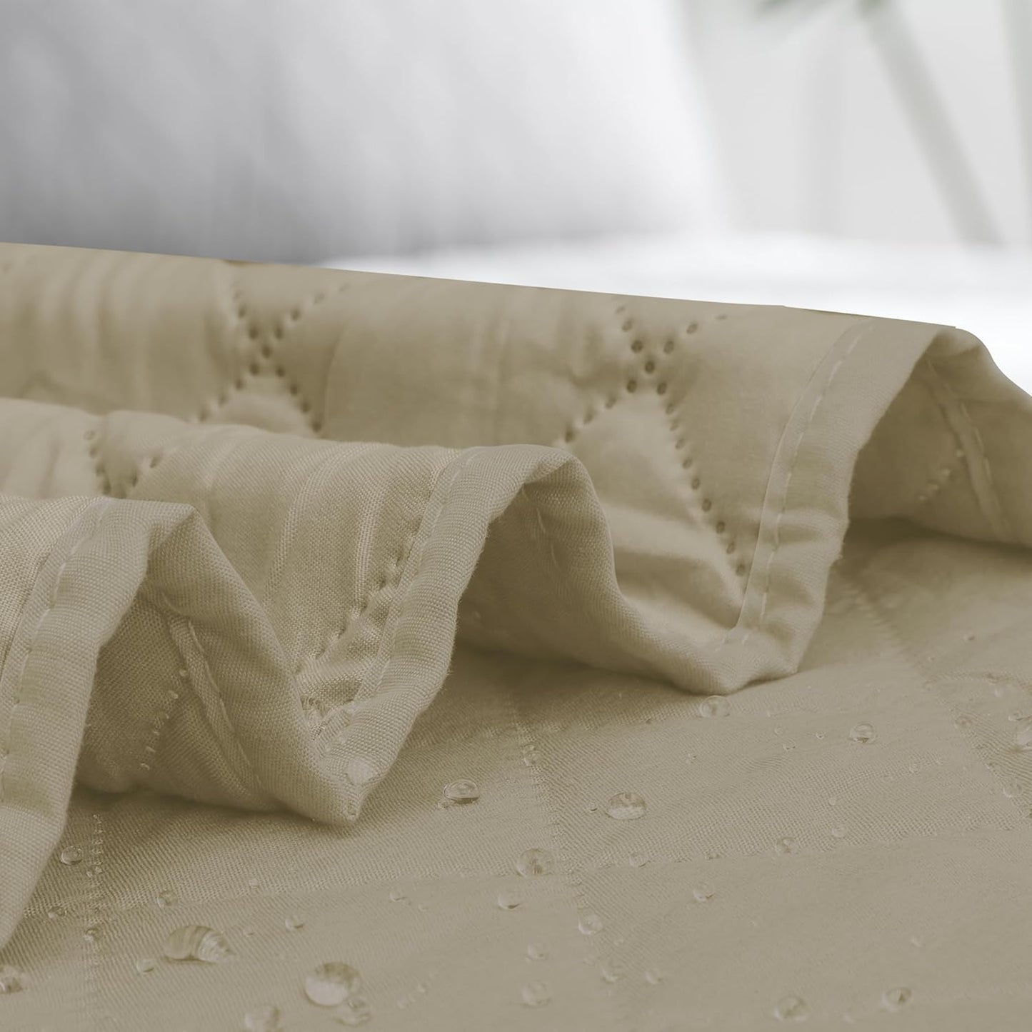 Easy-Going Sectional Couch Covers for Dogs L Shape Sofa Cover Reversible Sofa Slipcover Chaise Lounge Cover Furniture Protector Cover for Pets Dog Cat (30 x 50 inches, Beige/Beige)