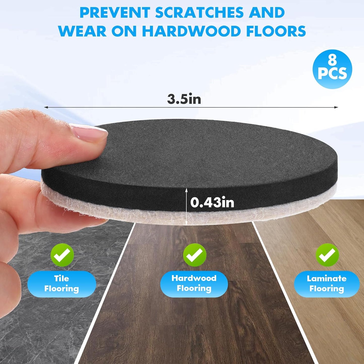 Furniture Lifter Tool, Appliance Lifter, Save 80% Effort, Lift Up to 400 Pounds Heavy Items, Furniture Lifter Jack for Heavy Furniture Appliance, Safely and Easily Lifting Furniture and Appliances