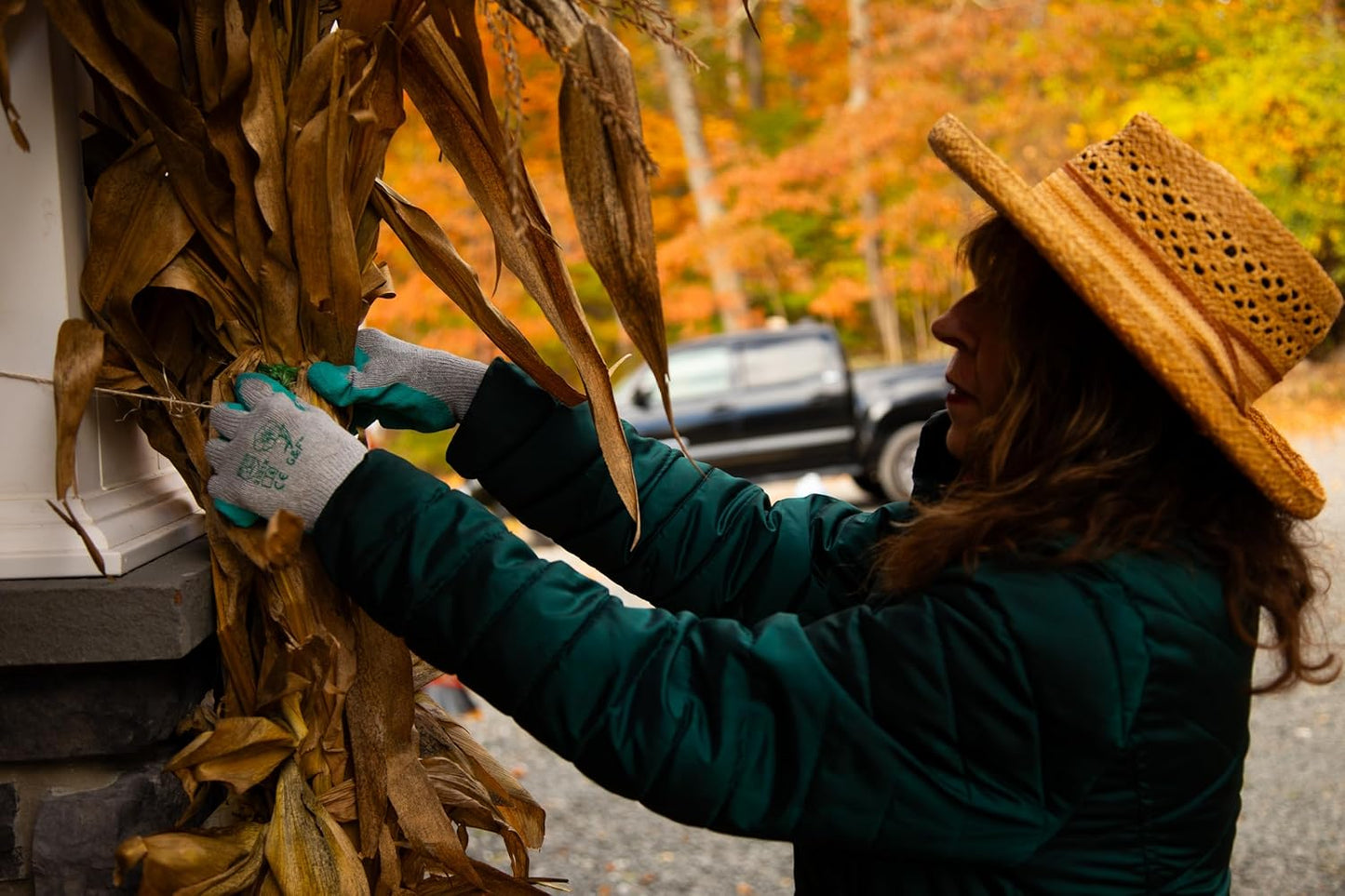 G & F Products G & F Rubber Latex Double Coated Work Gloves for Construction, gardening gloves, heavy duty Cotton Blend