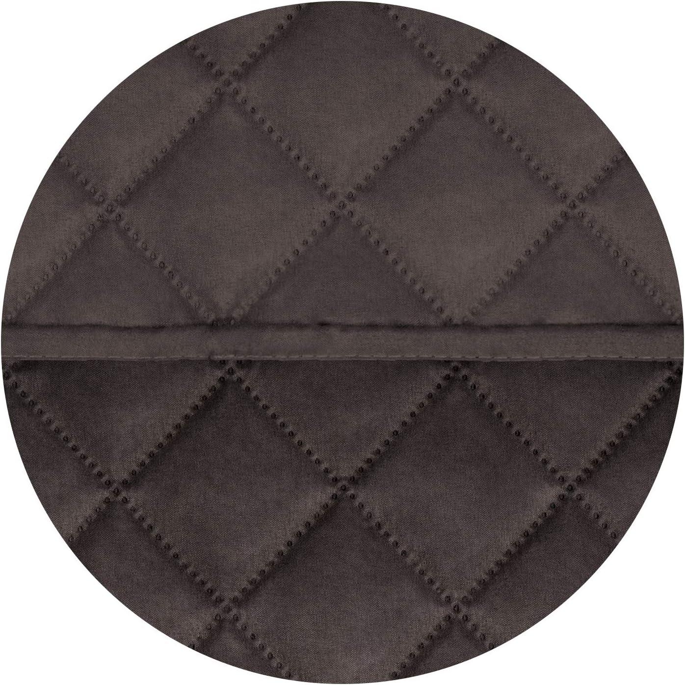 PureFit Reversible Quilted Sofa Cover, Water Resistant Slipcover Furniture Protector, Washable Couch Cover with Non Slip and Elastic Straps for Kids, Pets (Sofa, Chocolate/Chocolate)