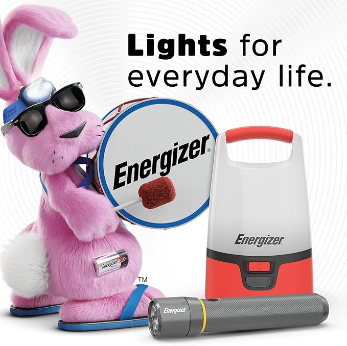 Energizer Universal Plus LED Headlamp, Lightweight Bright Headlamp for Outdoors, Camping and Emergency Light for Adults and Kids, Includes Batteries, Pack of 2