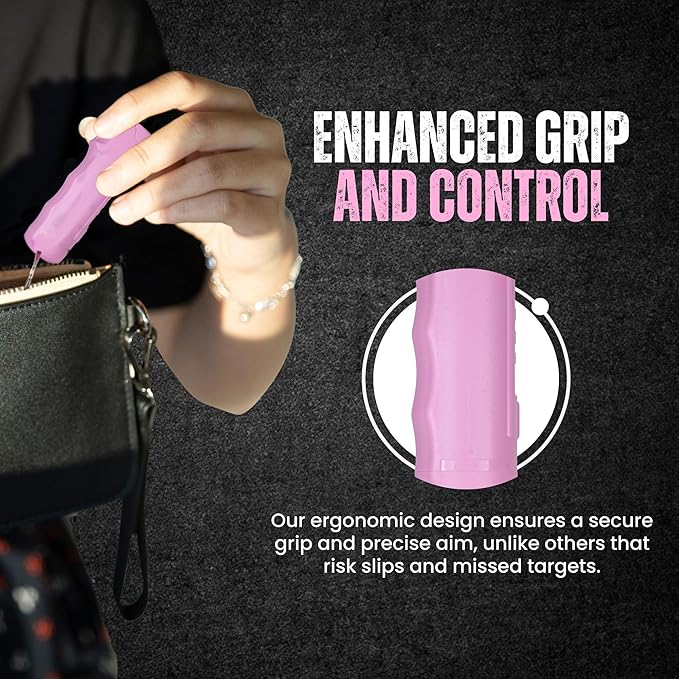 Police Magnum Keychain Pepper Spray Flip Top Safety 3 Pack 1/2oz- Maximum Heat Strength OC with Dye- Tactical Small Compact Case- for Women & Men's Self Defense- Made in The USA