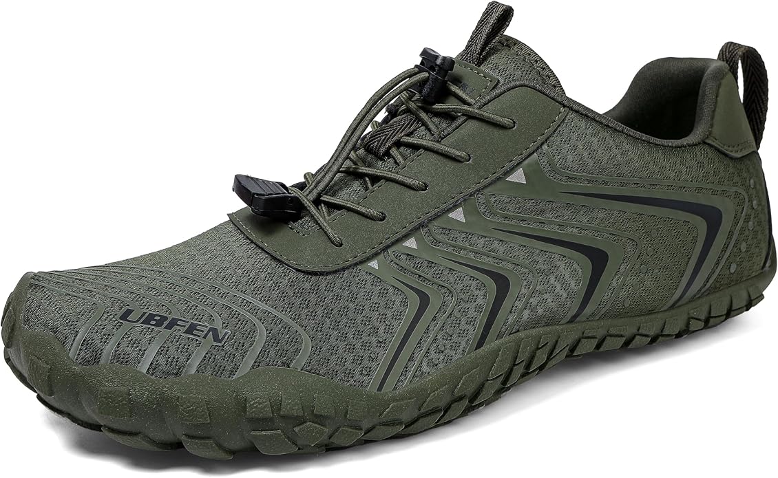 UBFEN Water Shoes Aqua Swim Shoes Mens Womens Beach Sports Quick Dry Barefoot for Boating Fishing Diving Surfing