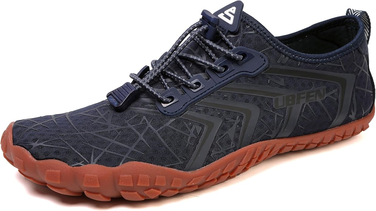 UBFEN Water Shoes Aqua Swim Shoes Mens Womens Beach Sports Quick Dry Barefoot for Boating Fishing Diving Surfing