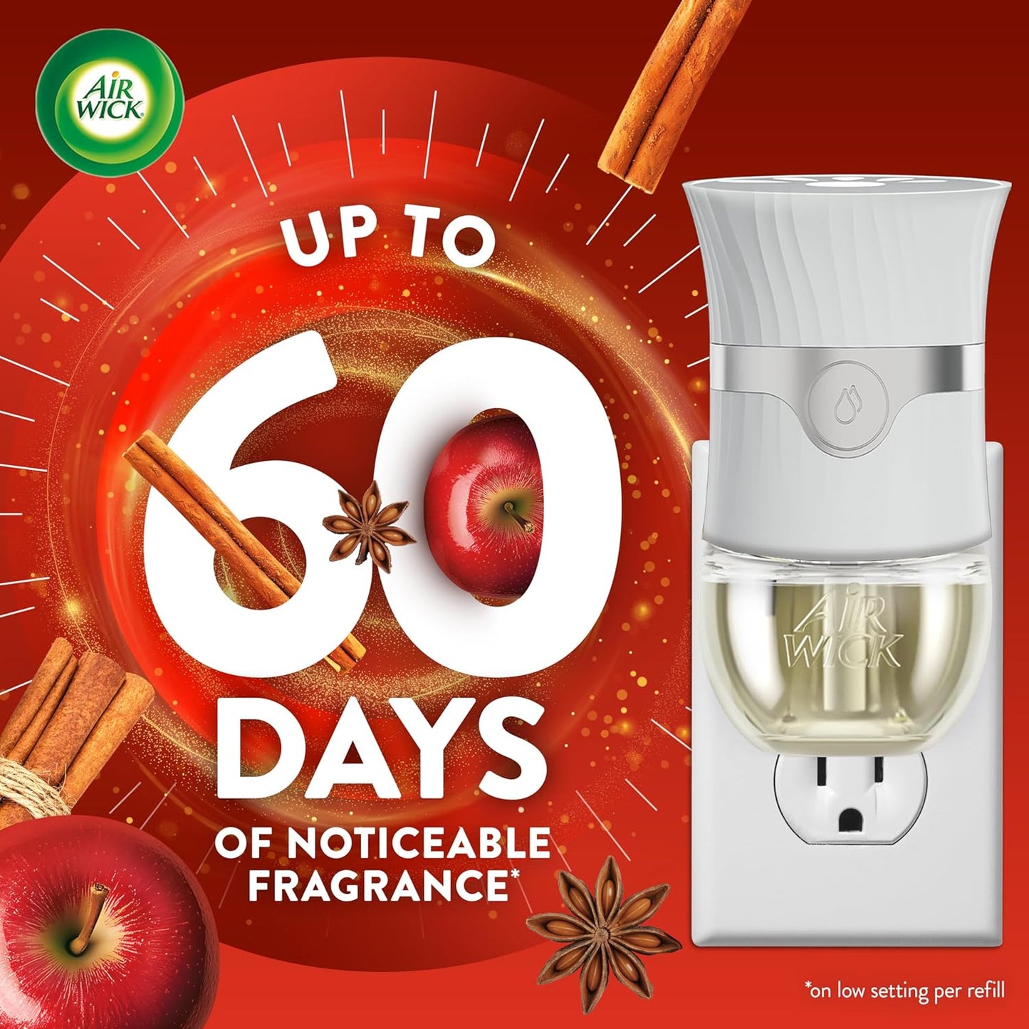 Air Wick Scented Oils 0+7 Apple Cinnamon Medley