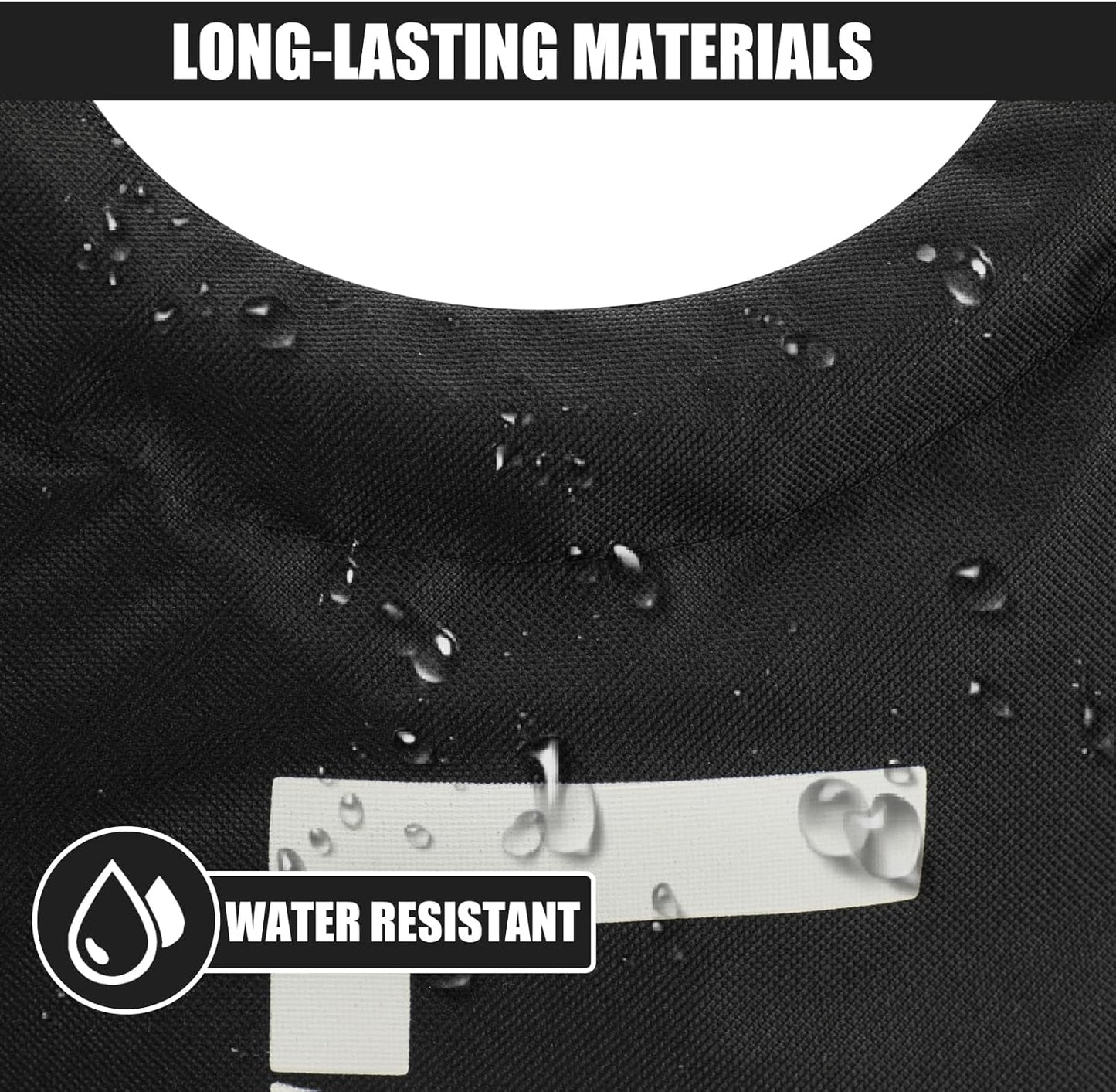 DOKEHOM 160L XX-Large Laundry Basket (7 Colors), Collapsible Laundry Bag, Foldable Laundry Hamper, Folding Washing Bin (Black, XXL)