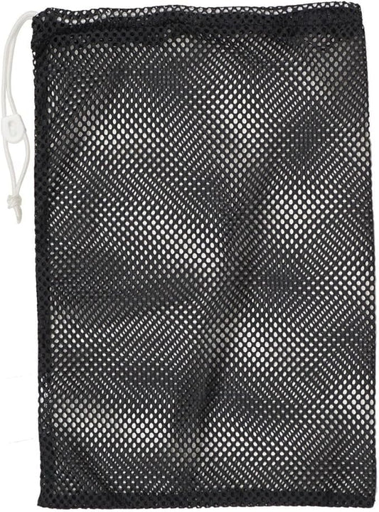 Champion Sports Mesh Equipment Bag – Heavy-Duty Nylon Drawstring Bag with Lock & ID Tag, Breathable Storage Sack for Balls, Swim Gear, Laundry & Toys, Multiple Sizes & Colors