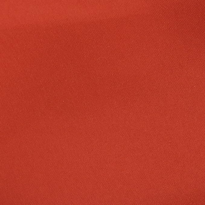 Sunnydaze Outdoor Patio Umbrella - Polyester Table Market Umbrella with Push-Button Tilt and Crank - 6 Sturdy Ribs - Burnt Orange - 7.5ft