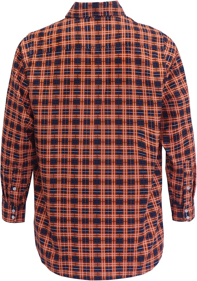 TICOMELA FR Shirts for Men Flame Resistant Shirt CAT2 Light Weight 6.5oz Fire Retardant Men's Welding Shirt