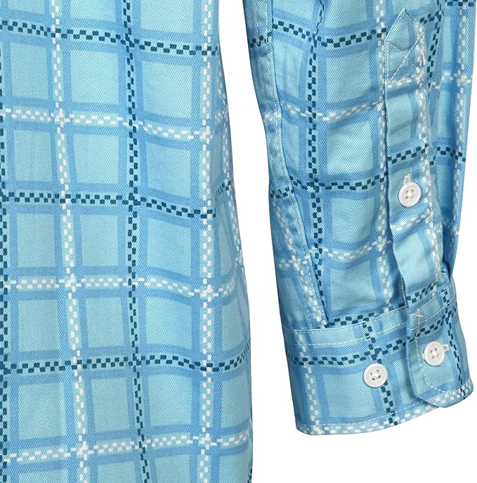 KONRECO FR Shirts for Men Fire Resistant Button Down Work Shirt 100% Cotton 6.5oz Lightweight Welding Shirts