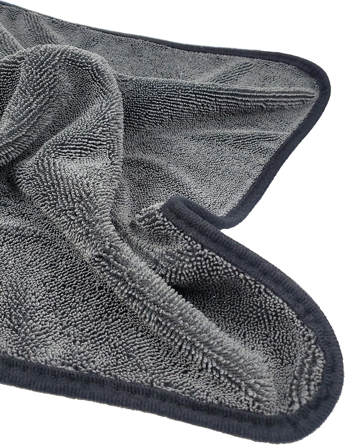 SOFTBATFY Microfiber Car Drying Towel, Shiny Bath Drying Towel Shower Cubicles Cloth for Water Removal in Shower and Bathroom (20x24inches*2pack)