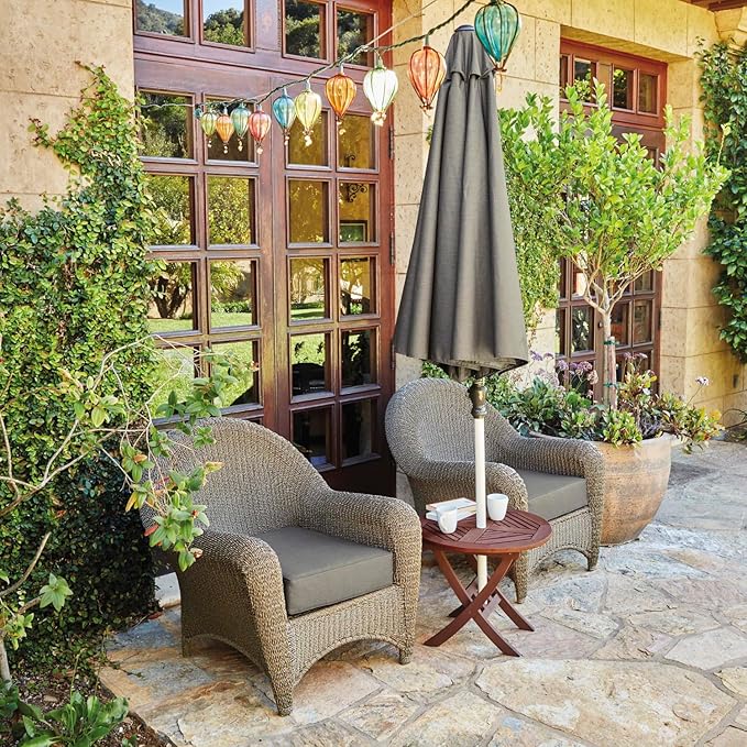 Classic Accessories Montlake Water-Resistant 23 x 20 x 4 Inch Patio Lounge Back Cushion, Light Charcoal Grey, Outdoor Loveseat Cushions