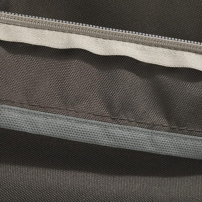 Classic Accessories Ravenna Water-Resistant 17 x 15 x 2 Inch Patio Seat Cushion, Espresso