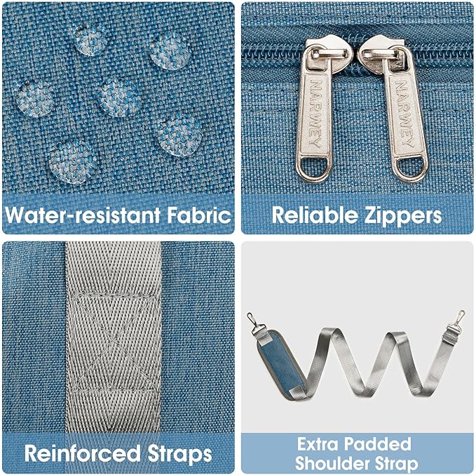 Carry on luaggage 22x14x9 Airlines Approved Foldable Carry on Bag Travel Duffel Packable Duffle Overnight for Women and Men 40L (Navy Blue)