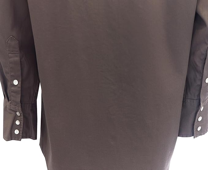 KONRECO FR Shirts for Men Fire Resistant Button Down Work Shirt 100% Cotton 6.5oz Lightweight Welding Shirts