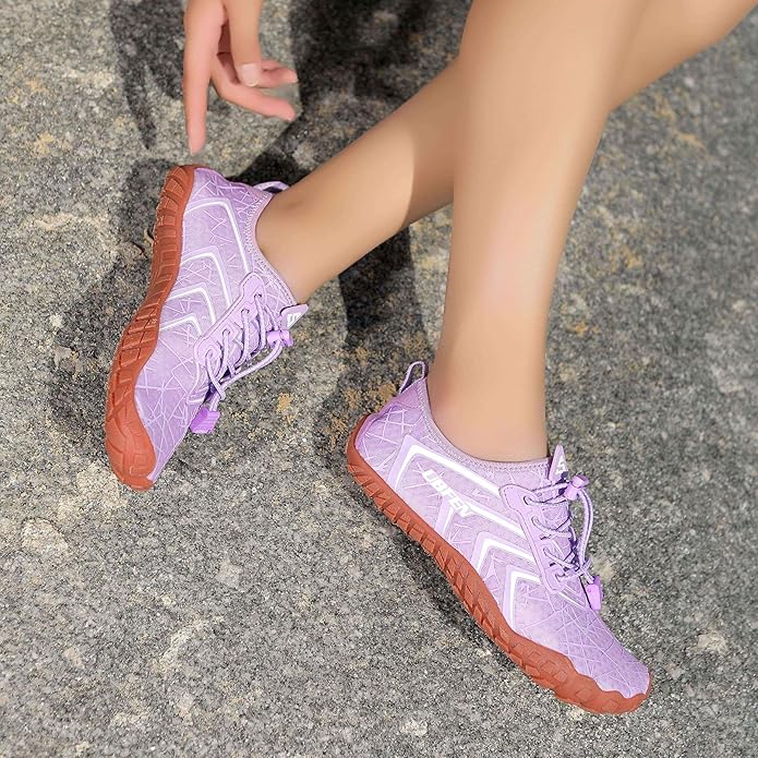 UBFEN Water Shoes Aqua Swim Shoes Mens Womens Beach Sports Quick Dry Barefoot for Boating Fishing Diving Surfing