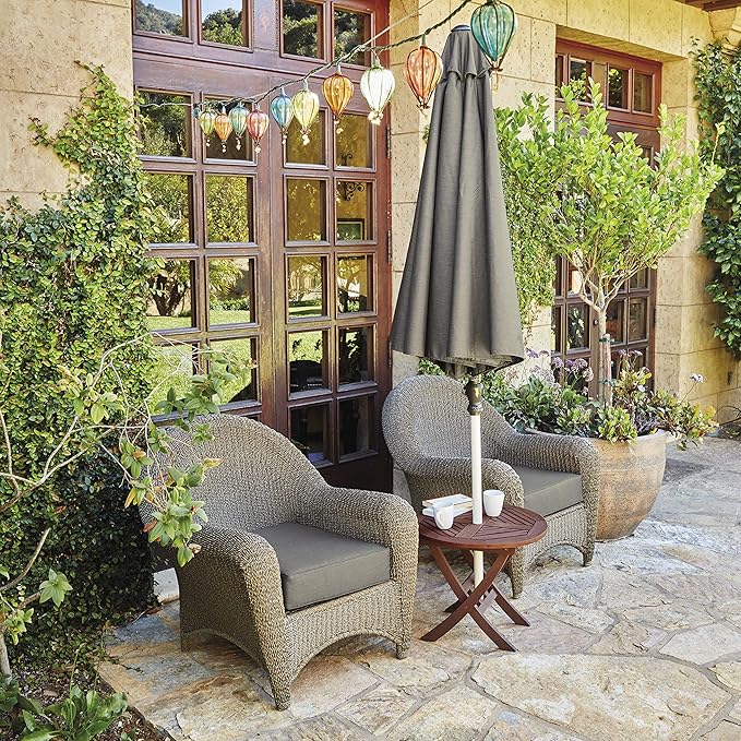 Classic Accessories Montlake Water-Resistant 19 x 20 x 4 Inch Patio Lounge Back Cushion, Light Charcoal Grey, Outdoor Loveseat Cushions