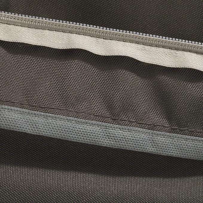 Classic Accessories Ravenna Water-Resistant Patio Chair Seat Cushion, 18 x 18 x 2 Inch, Espresso, Patio Furniture Cushions