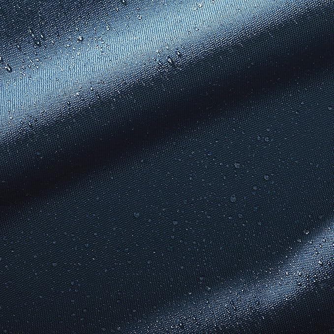 Classic Accessories Ravenna Water-Resistant 21 x 19 x 5 Inch Patio Seat Cushion, Empire Blue, Patio Loveseat Cushion